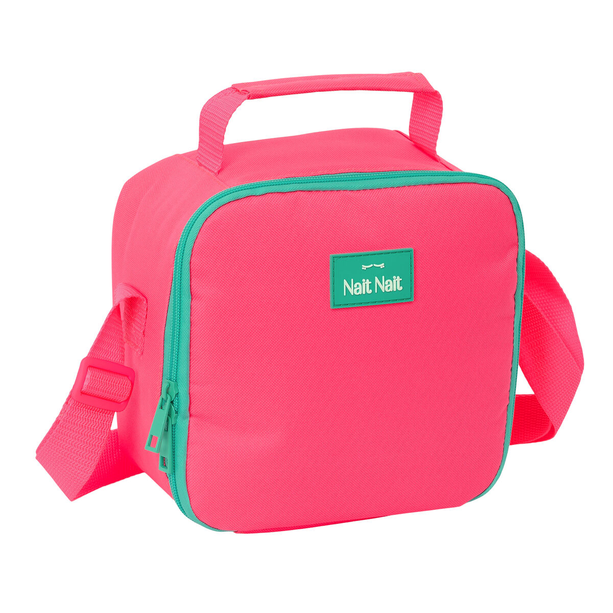 Thermal Lunchbox Nait Nait Rosa fluor 20 x 20 x 15 cm Thermal Lunchbox Nait Nait Rosa fluor 20 x 20 x 15 cm
