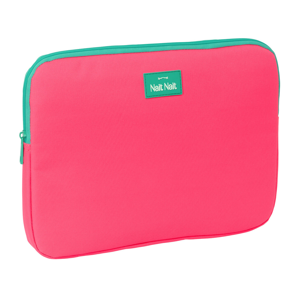 Laptop Cover Nait Nait Rosa fluor Pink 34 x 25 x 2 cm Laptop Cover Nait Nait Rosa fluor Pink 34 x 25 x 2 cm