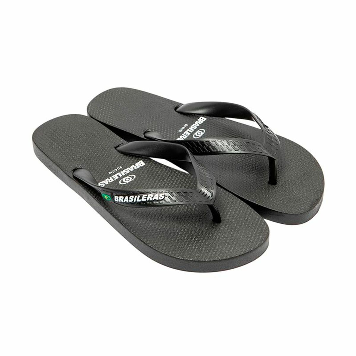 Men’s Flip Flops Brasileras Classic Pro Black Men’s Flip Flops Brasileras Classic Pro Black