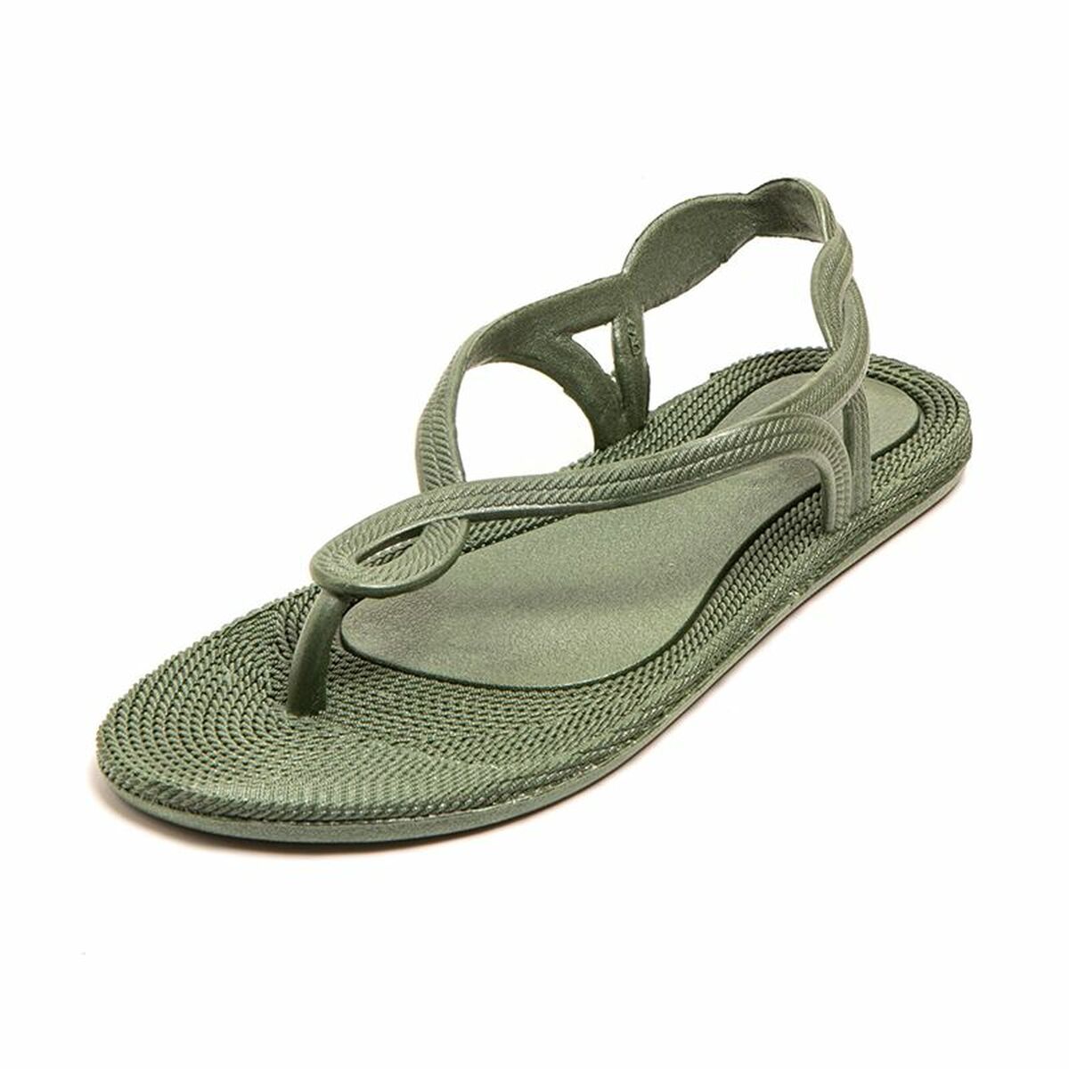 Women’s Flip Flops Brasileras Antalya Military Yellow