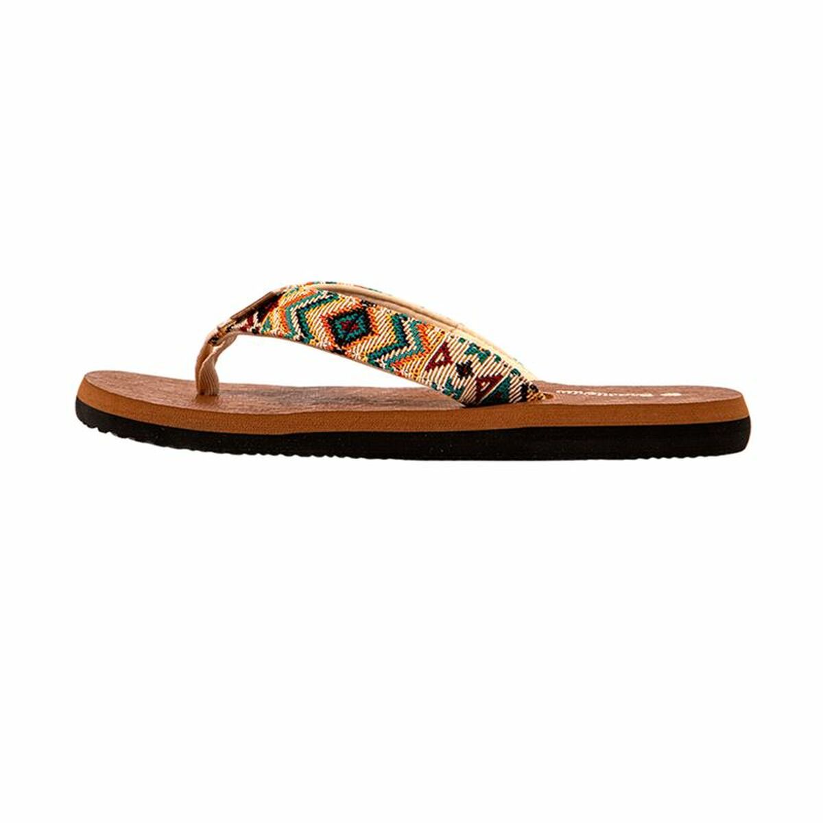 Women’s Flip Flops Brasileras Inca Brown