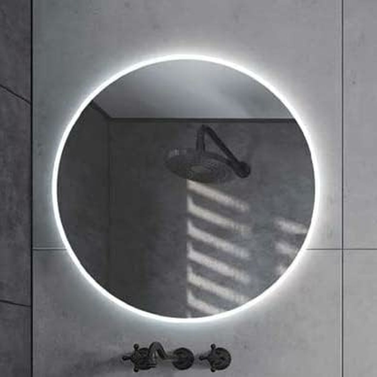 Bathroom mirror with LED light Ledimex LONDO04-50 Mirror