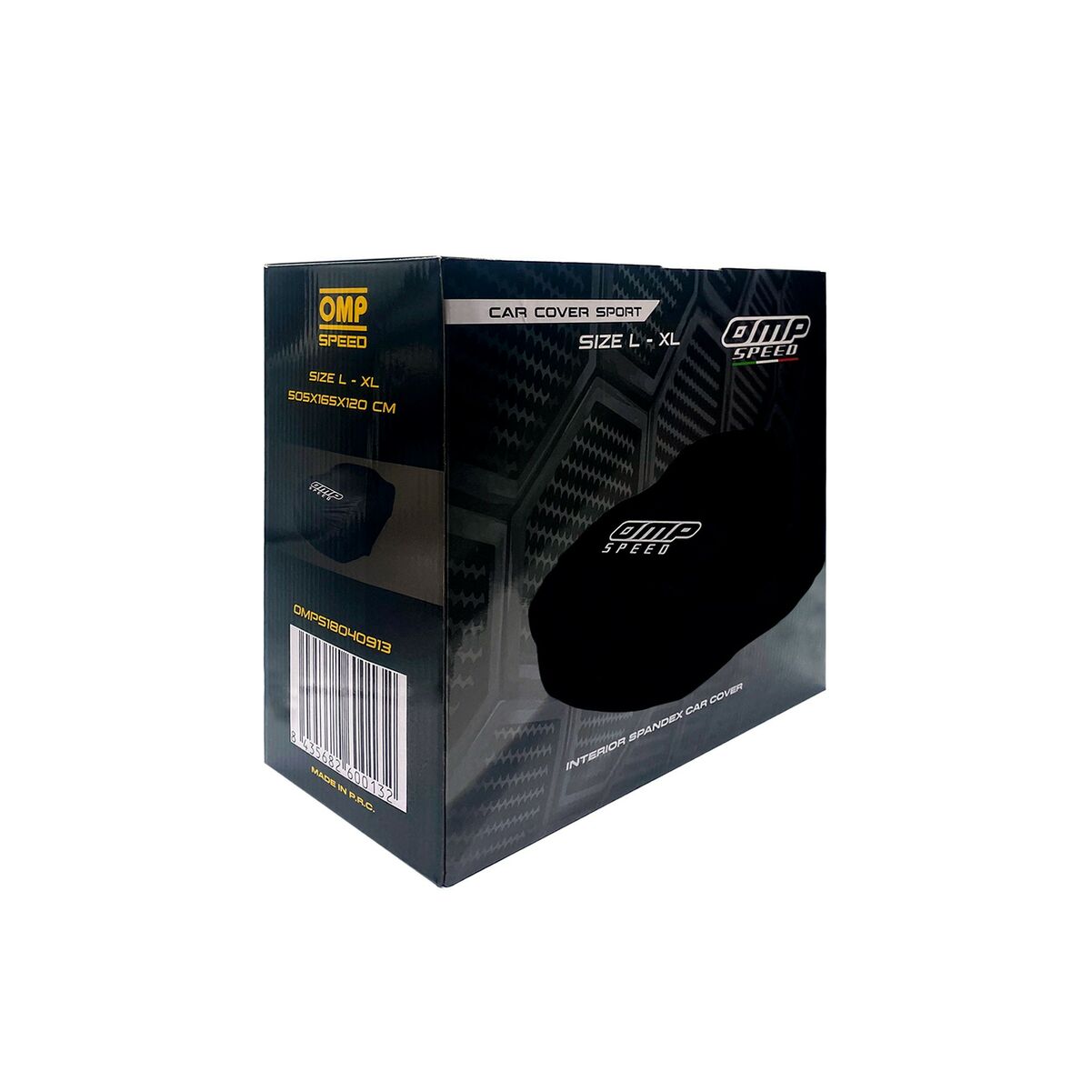 Car Cover OMP OMPS18040713 M/L Black Inside Car Cover OMP OMPS18040713 M/L Black Inside