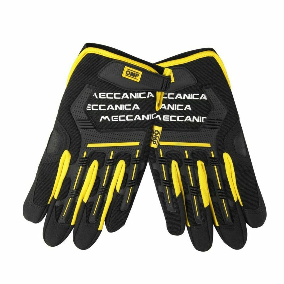 Mechanic’s Gloves OMP MECH Yellow/Black S