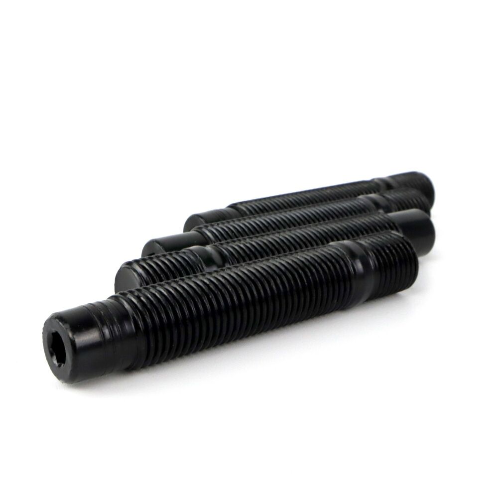 Stud bolts OMP Black 4 uds 100 mm M14 x 1,25 Stud bolts OMP Black 4 uds 100 mm M14 x 1,25