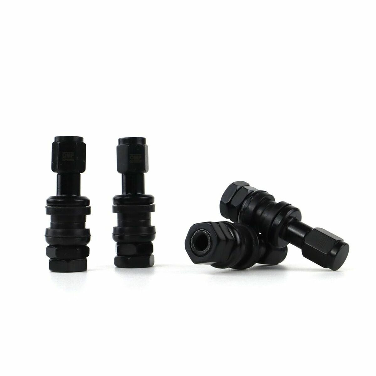 Valve OMP Black Aluminium 4 uds Valve OMP Black Aluminium 4 uds