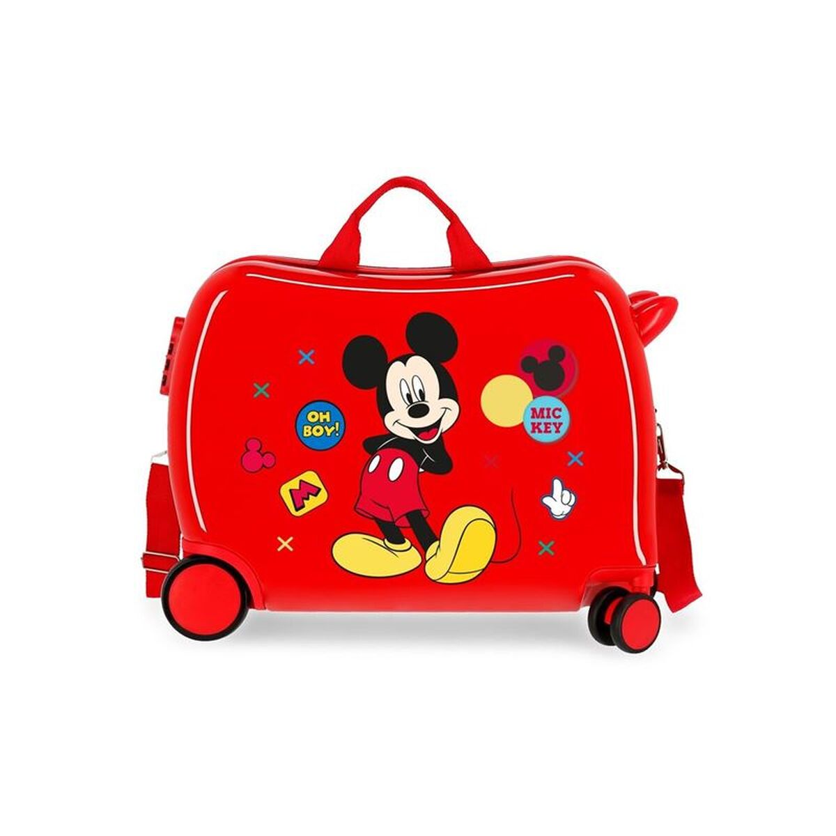 Suitcase Disney Mickey Mouse Multicolour Suitcase Disney Mickey Mouse Multicolour