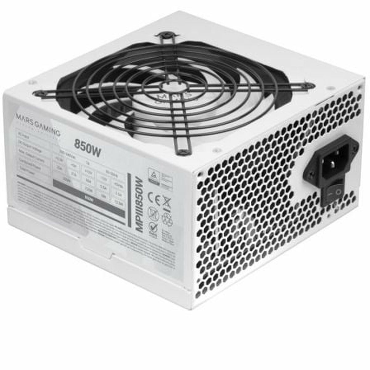 Power supply Mars Gaming MPIII850W ATX 850 W Power supply Mars Gaming MPIII850W ATX 850 W