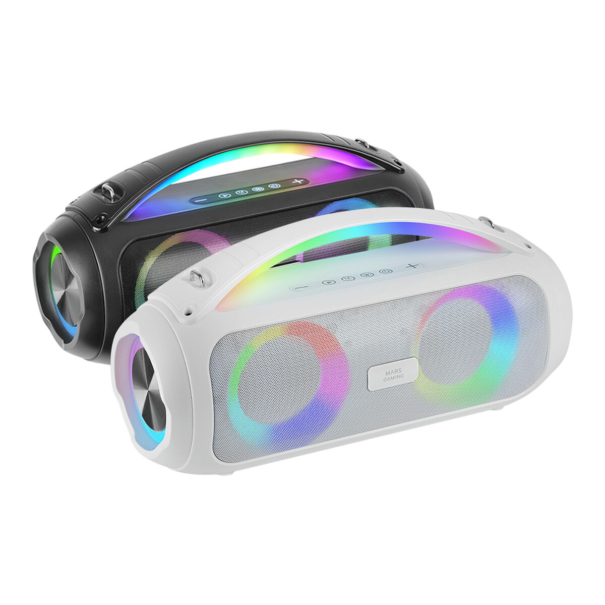 Portable Bluetooth Speakers Mars Gaming MSPULSE Black 4 W 50 W