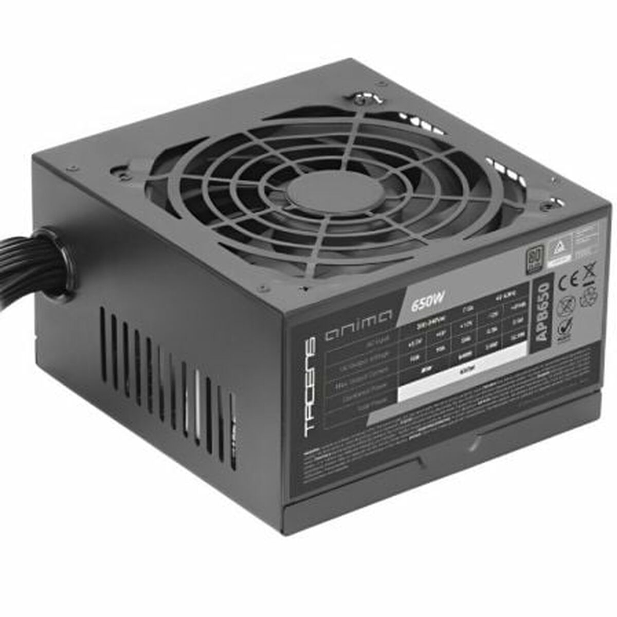 Power supply Tacens APB650 ATX 650 W 80 Plus Bronze Power supply Tacens APB650 ATX 650 W 80 Plus Bronze