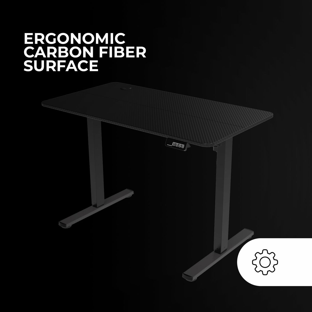 Desk Gaming Mars Gaming ERGO Black