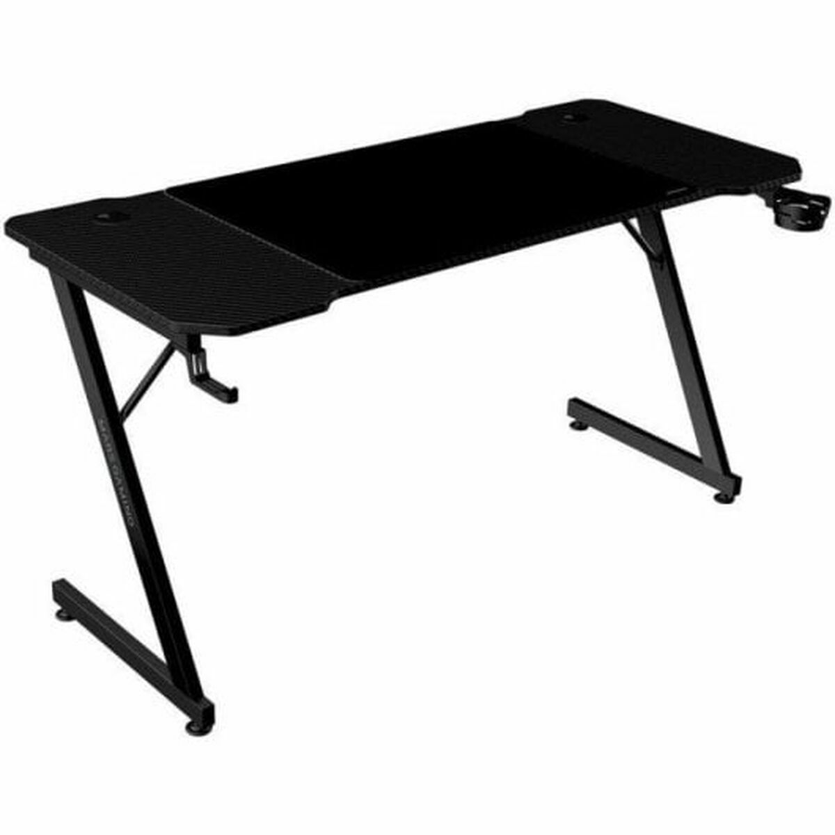 Desk Gaming Mars Gaming ESCRITORIO ERGO Black 140 x 60 cm Desk Gaming Mars Gaming ESCRITORIO ERGO Black 140 x 60 cm