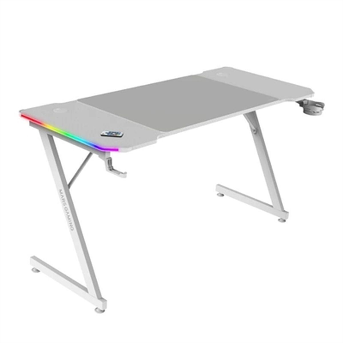 Desk Gaming Mars Gaming ERGO White 140 x 60 cm Desk Gaming Mars Gaming ERGO White 140 x 60 cm