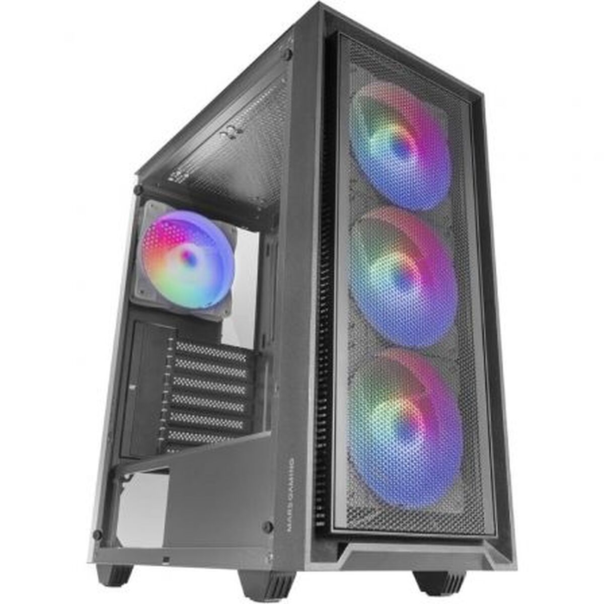 ATX Semi-tower Box Mars Gaming MCAIR Black