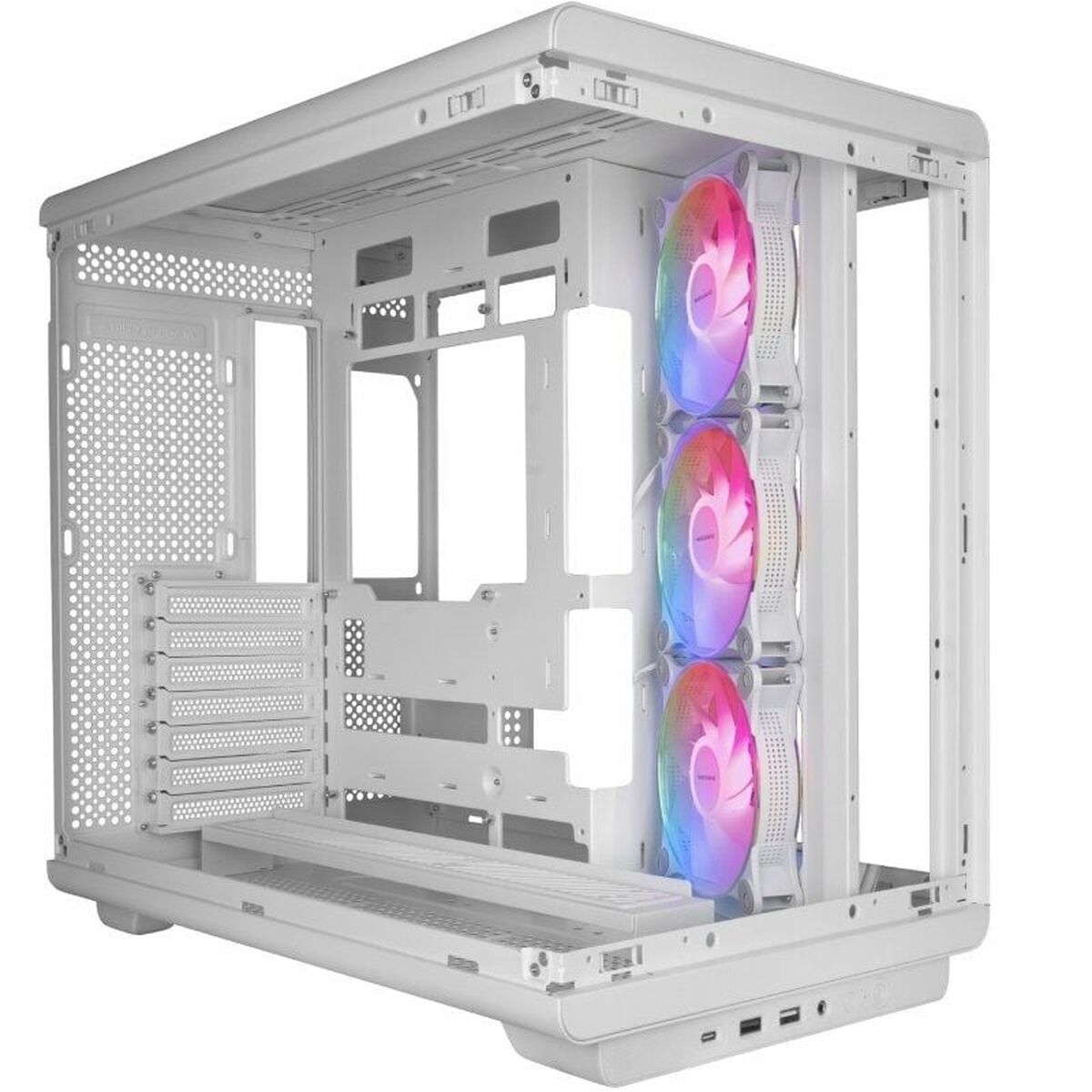 ATX Semi-tower Box Mars Gaming MCREVW White