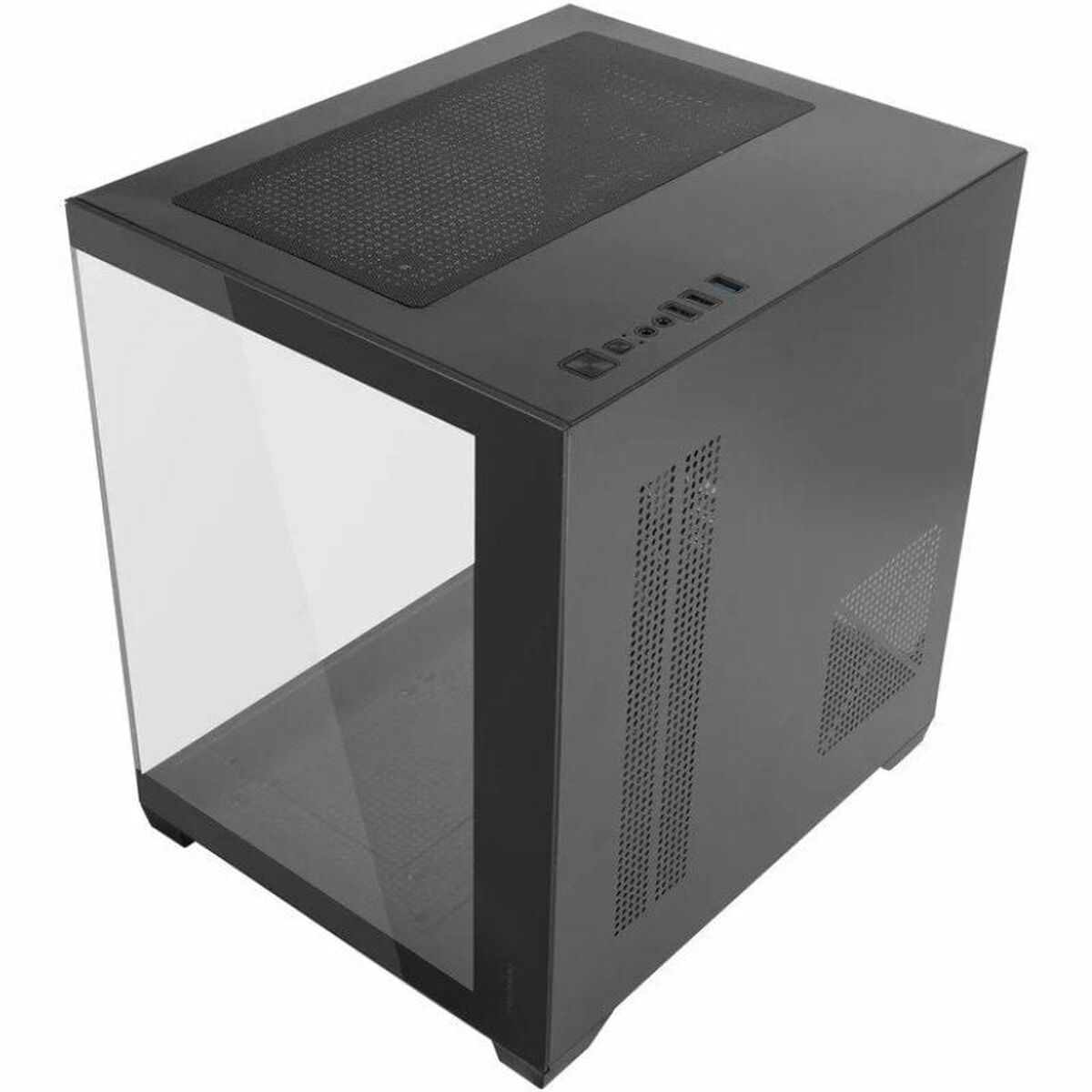 ATX Mini-tower Box Case Mars Gaming MCVIEW2 Black