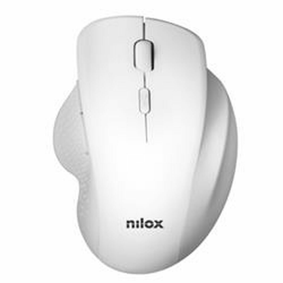 Wireless Mouse Nilox ERGO 3200 DPI White Wireless Mouse Nilox ERGO 3200 DPI White