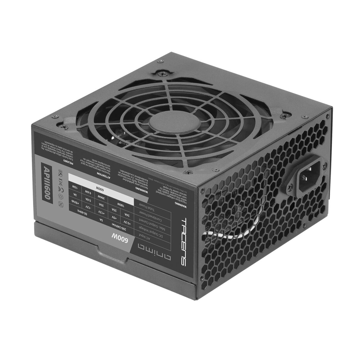 Power supply Tacens APIII600 ATX 600 W