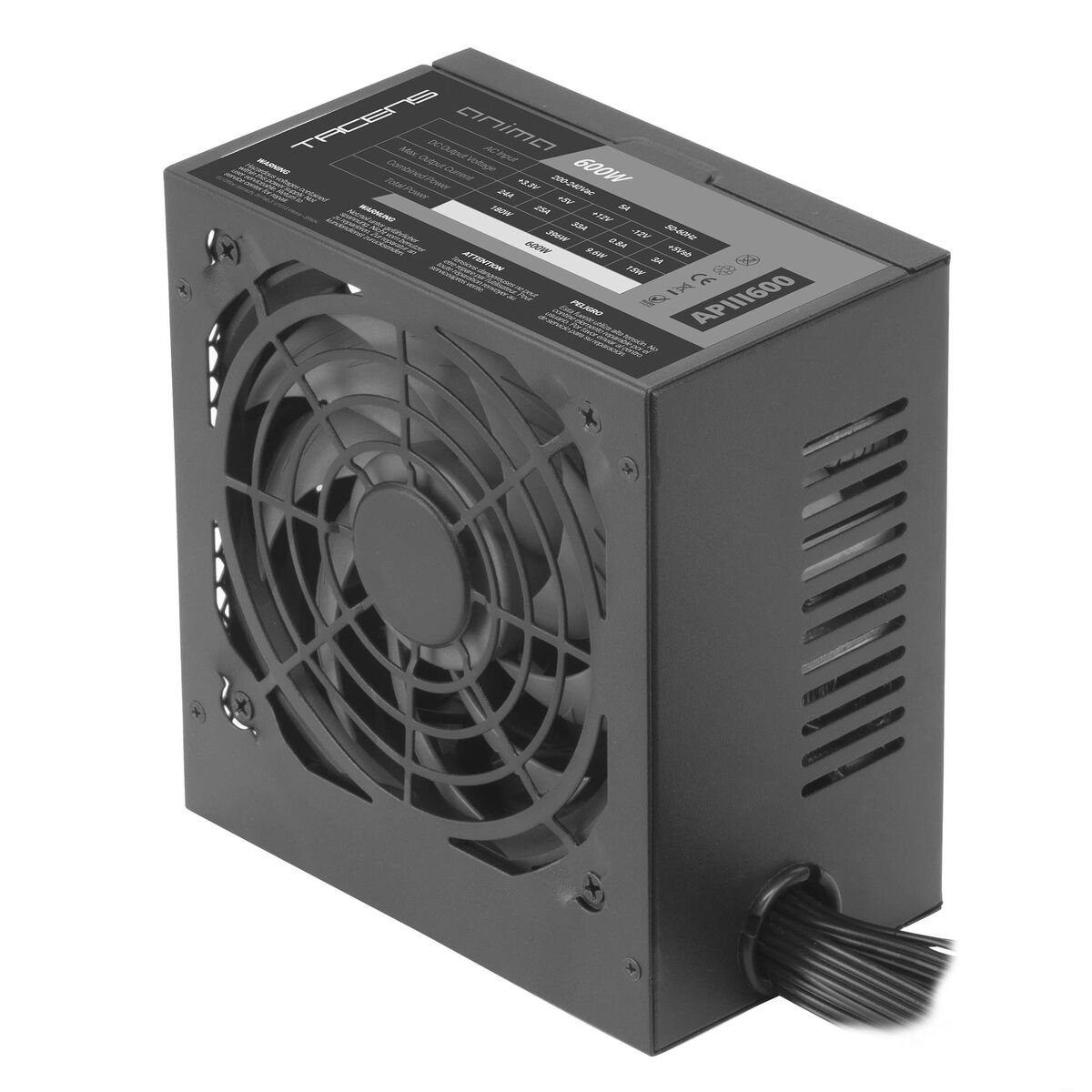Power supply Tacens APIII600 ATX 600 W