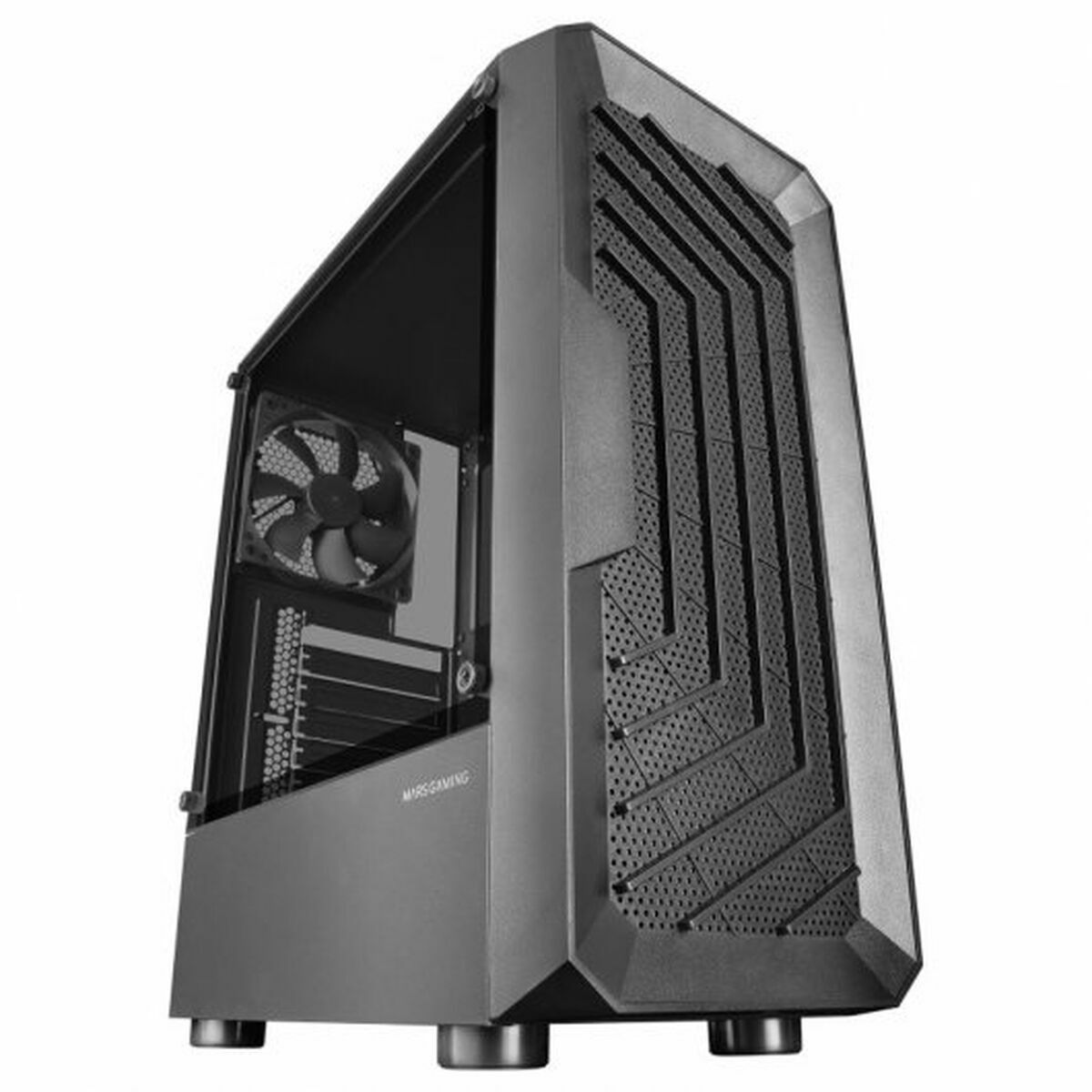 ATX Semi-tower Box Mars Gaming MC2000 Black