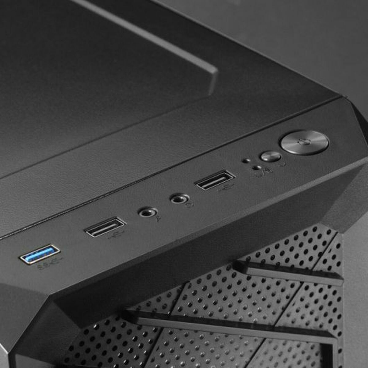 ATX Semi-tower Box Mars Gaming MC2000 Black