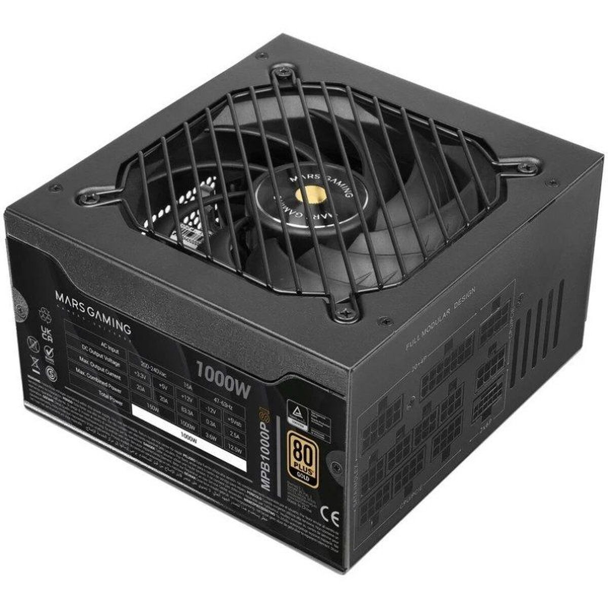 Power supply Mars Gaming MPB1000PSI ATX 1000 W 80 Plus Gold