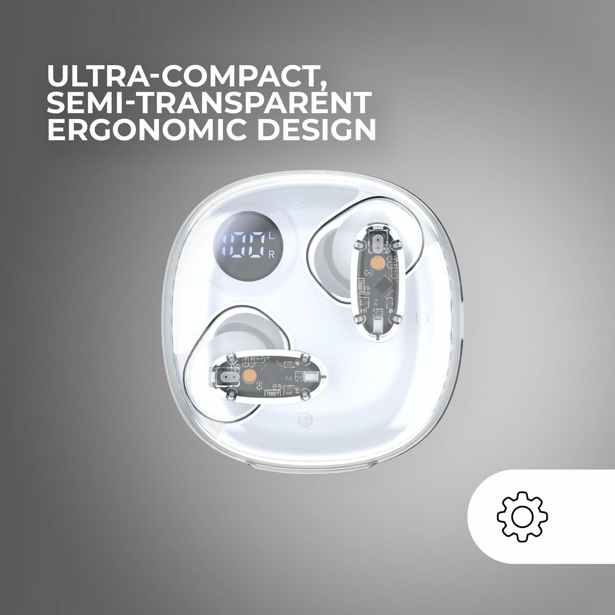 Headphones Mars Gaming White