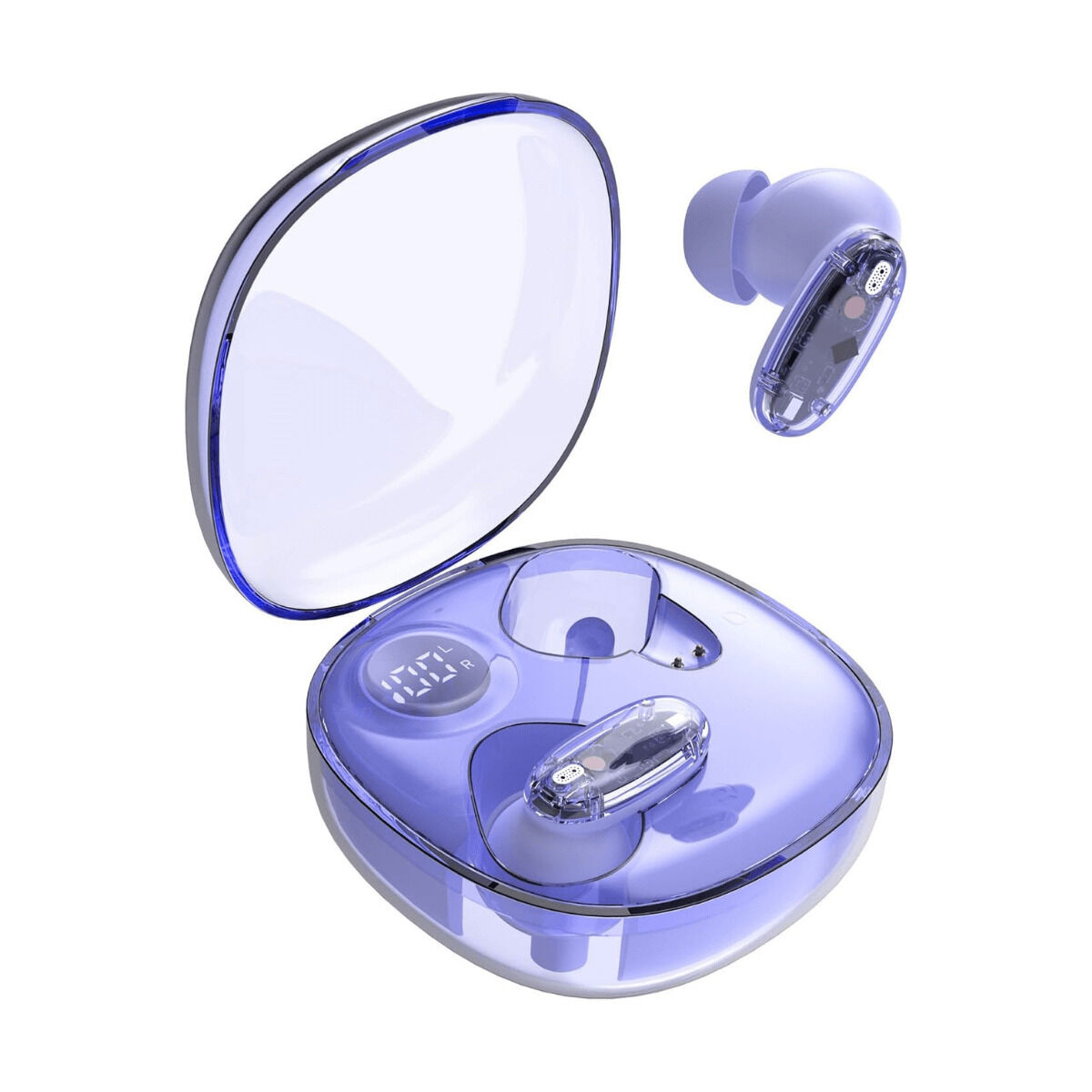 Wireless Earphones with Charging Case Mars Gaming Purple