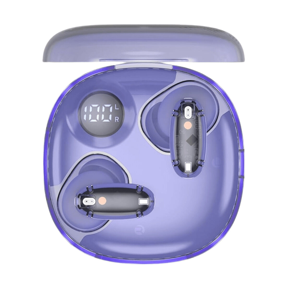 Wireless Earphones with Charging Case Mars Gaming Purple