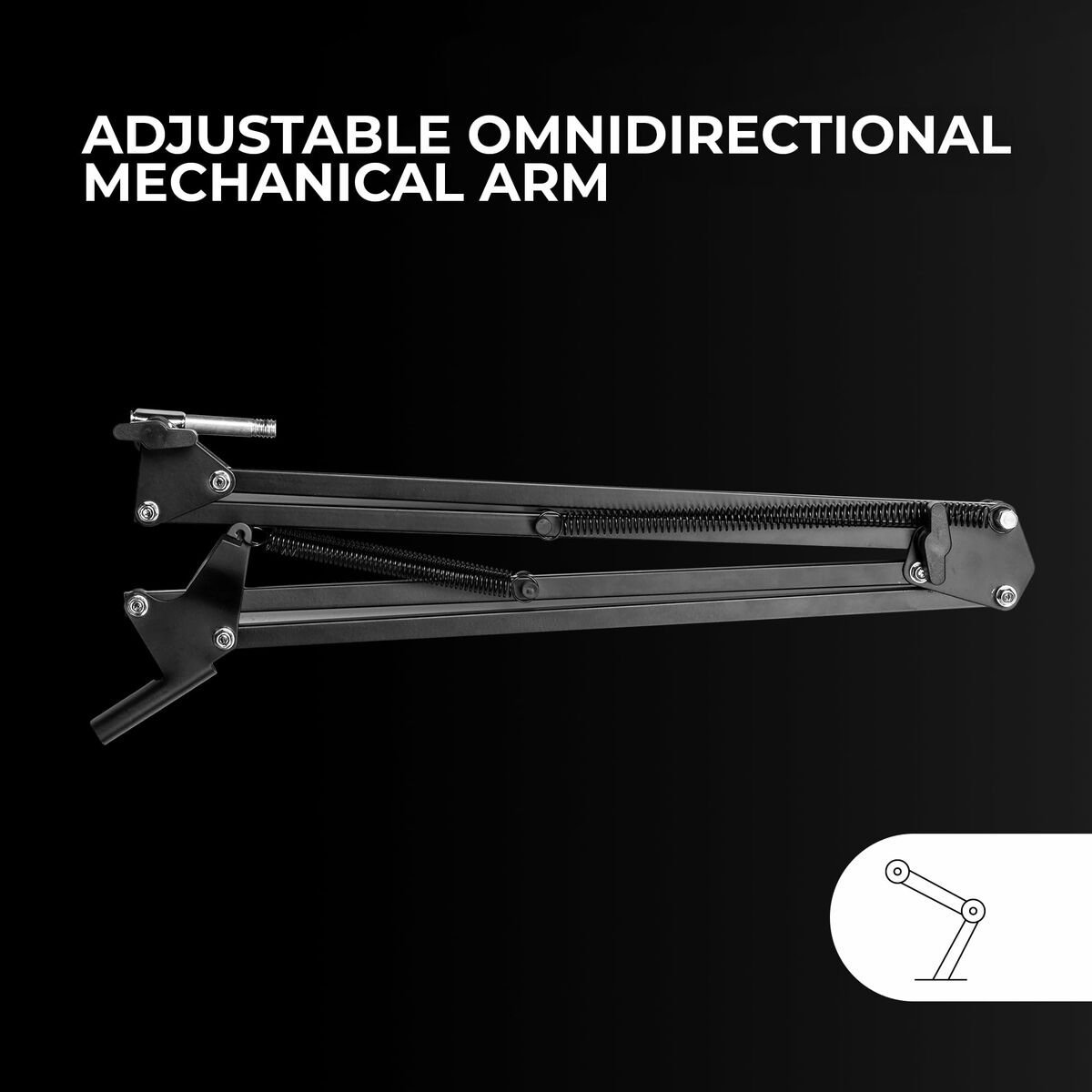 Microphone Mars Gaming MMICSC Black