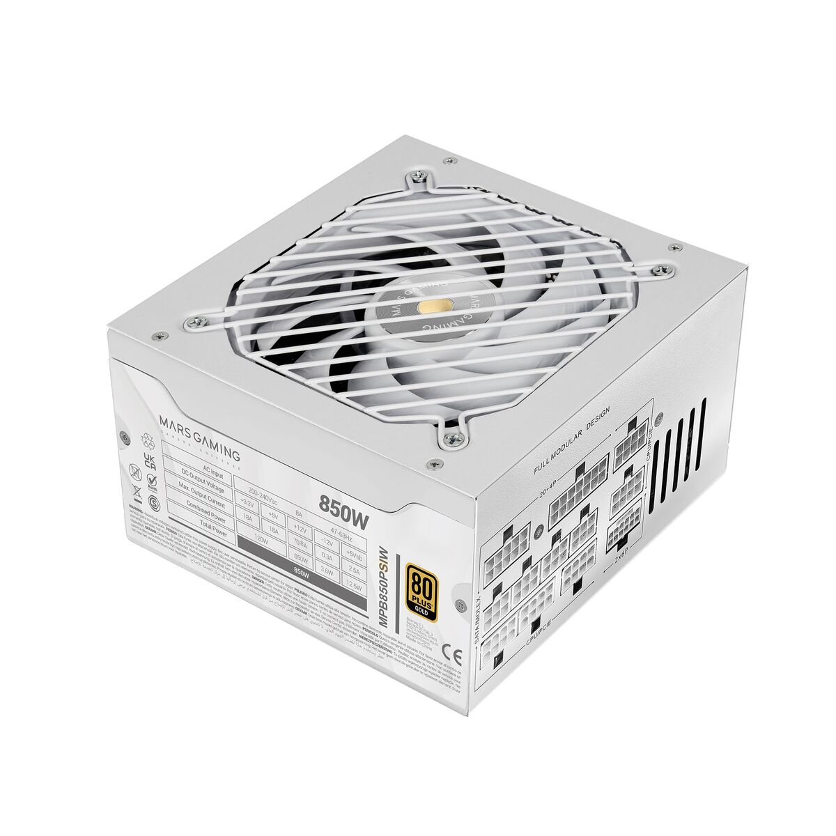 Power supply Mars Gaming MPB850PSIW ATX 850 W 80 Plus Gold