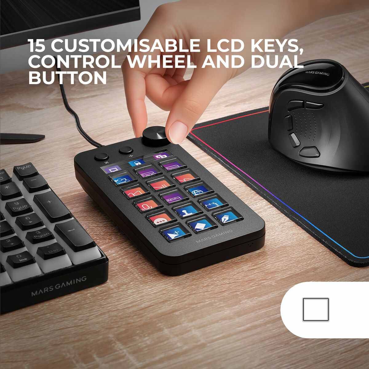 Privacy Filter for Monitor Mars Gaming MSDNEO