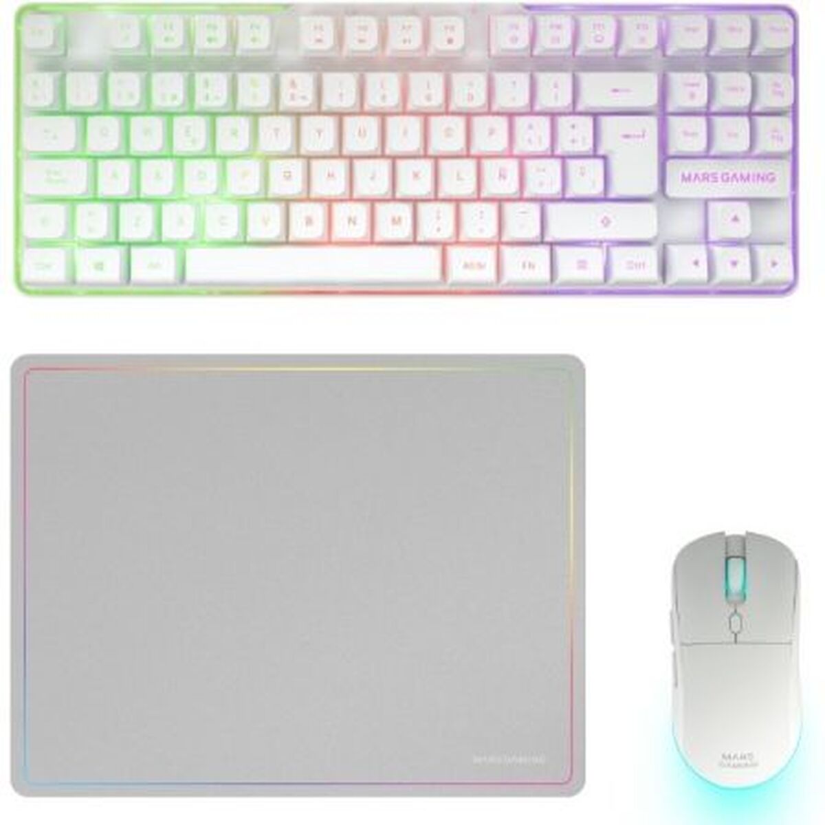 Pack Gaming Mars Gaming MCPWTKLWES Pack Gaming Mars Gaming MCPWTKLWES