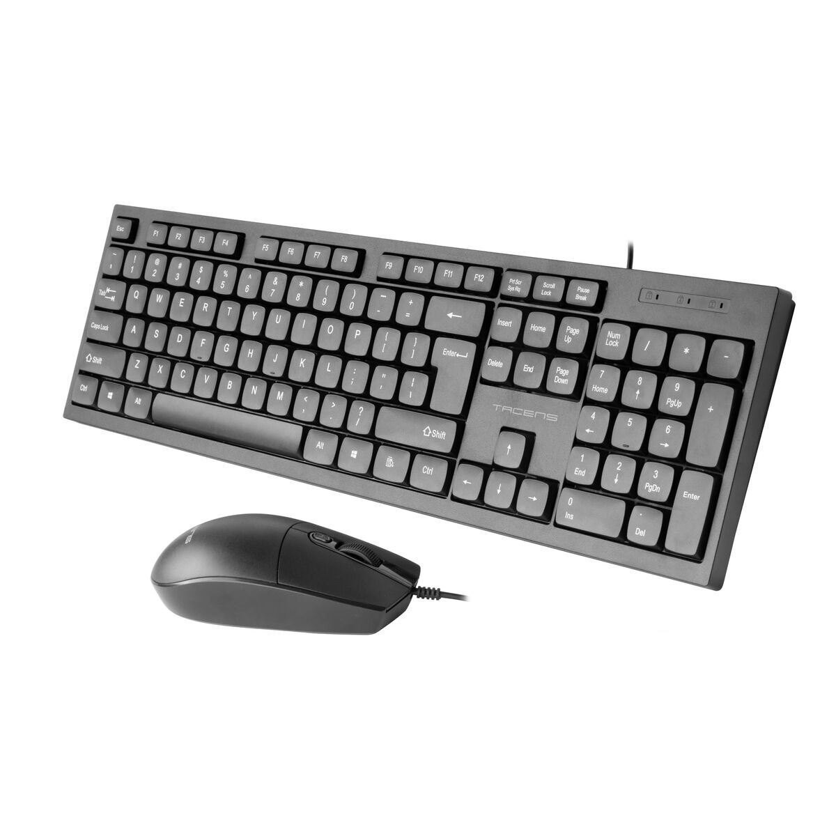 Numeric keyboard Tacens ACP02ES Black Spanish Qwerty