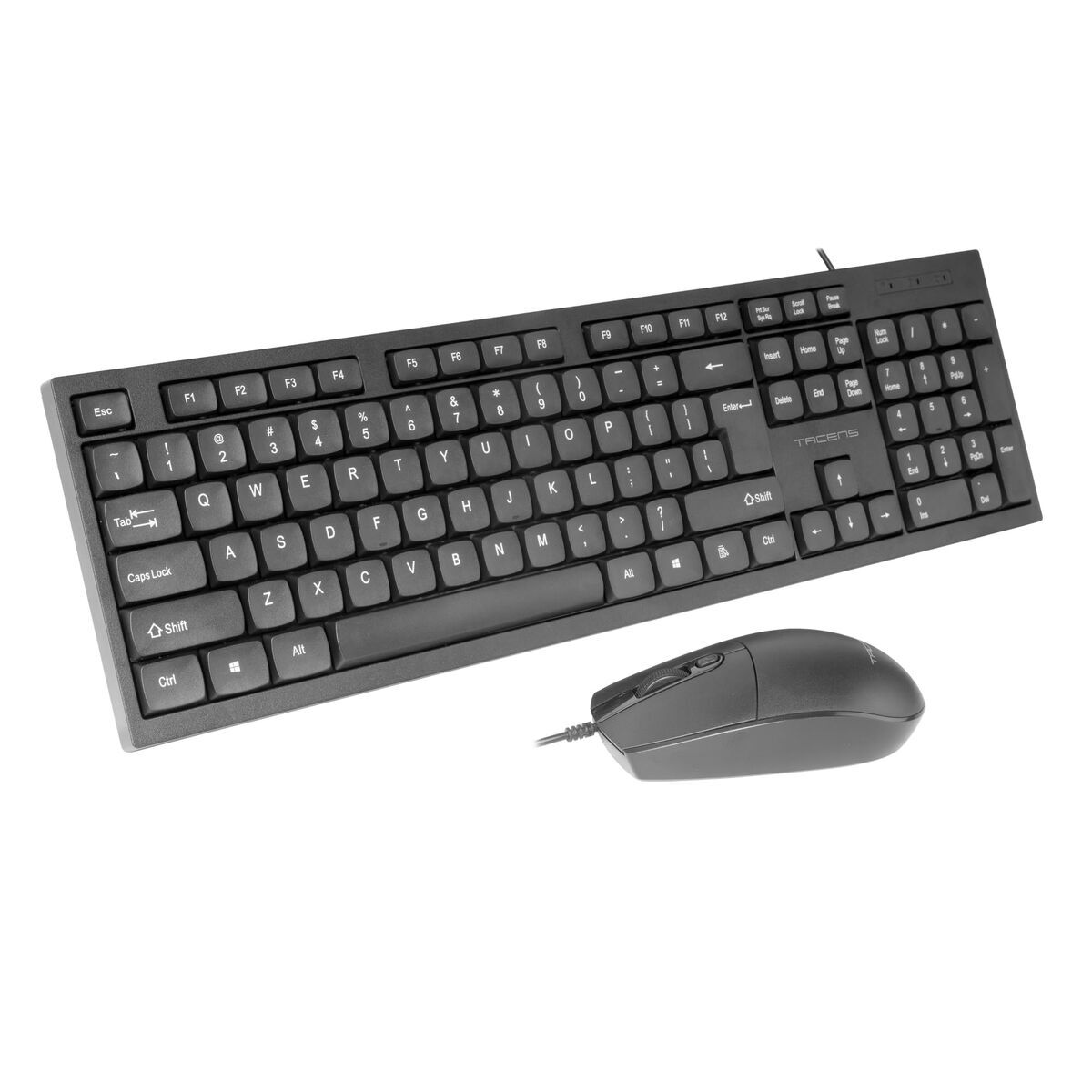 Numeric keyboard Tacens ACP02ES Black Spanish Qwerty