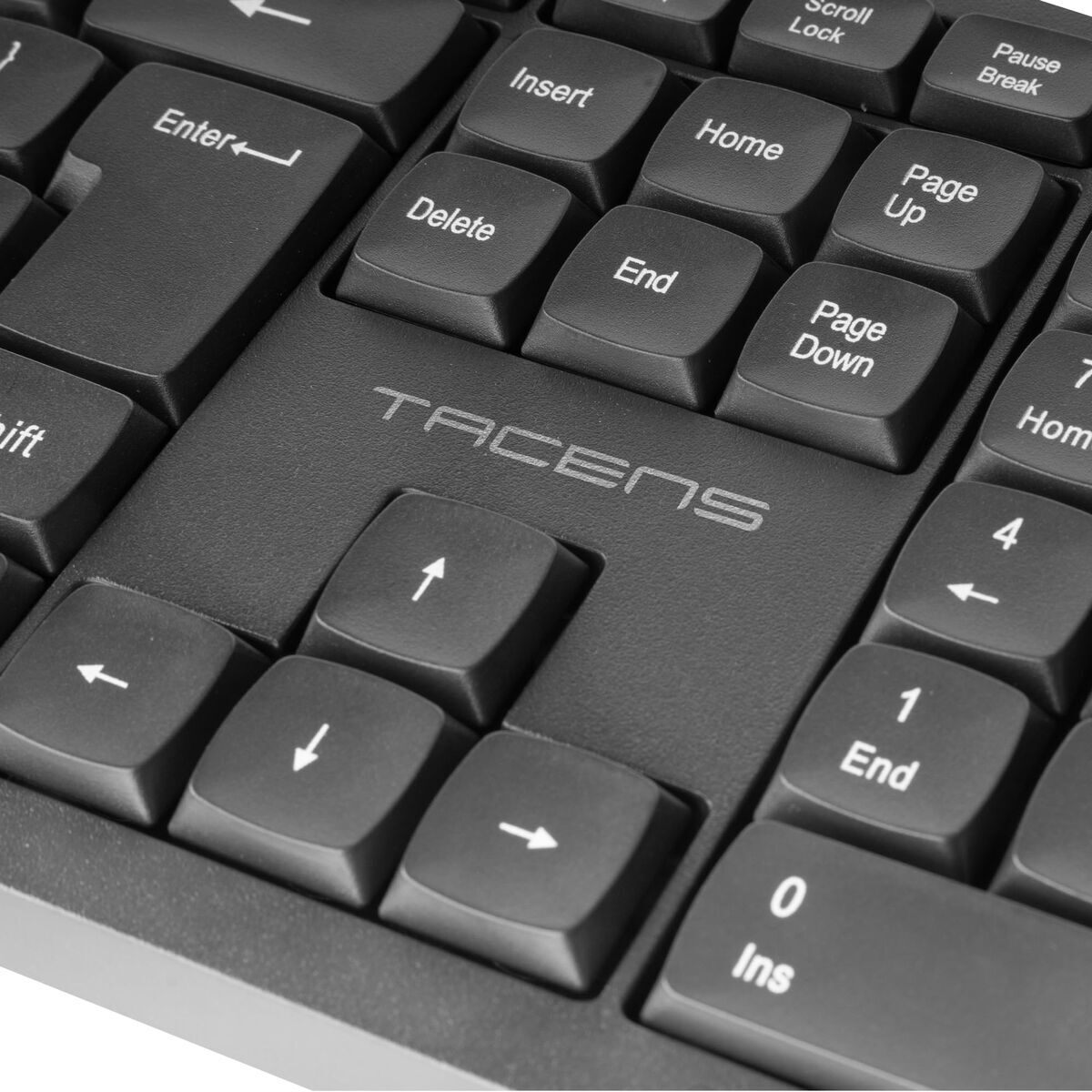 Numeric keyboard Tacens ACP02ES Black Spanish Qwerty