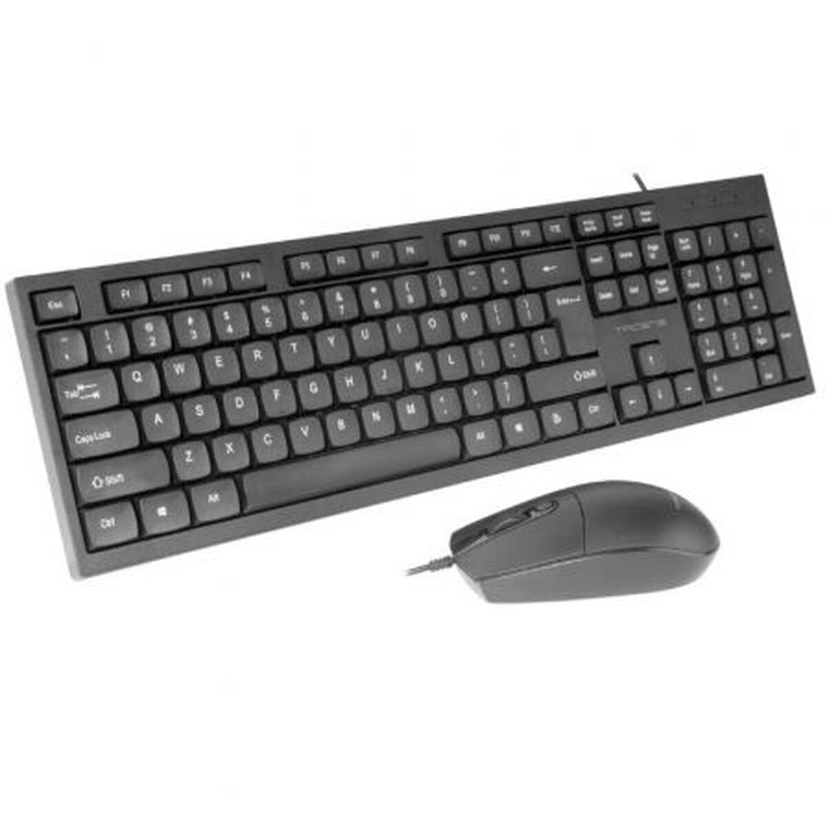 Numeric keyboard Tacens ACP02ES Black Spanish Qwerty