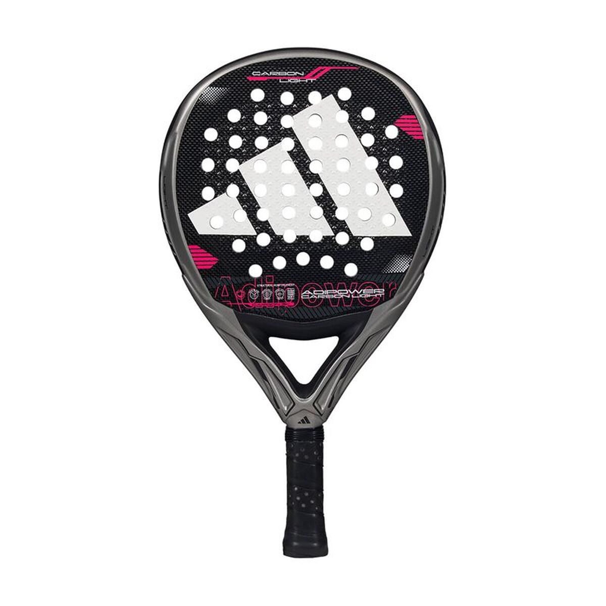 Padel Racket Adidas Adipower Carbon Light Pink Plastic