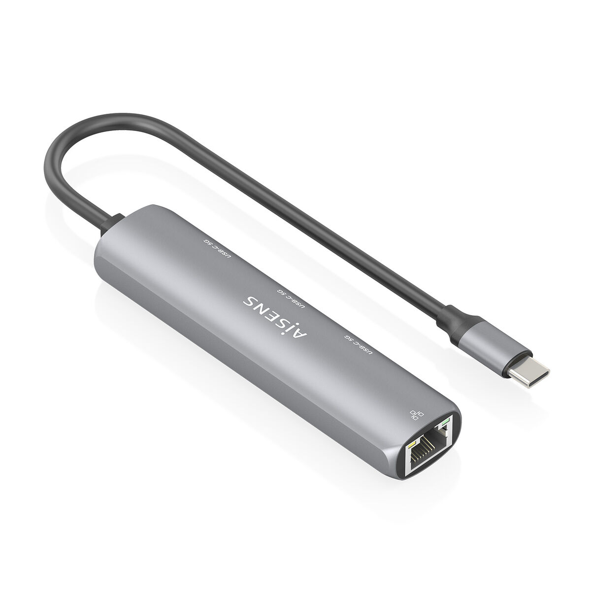 USB Hub Aisens ASUC-4P041-GR Grey