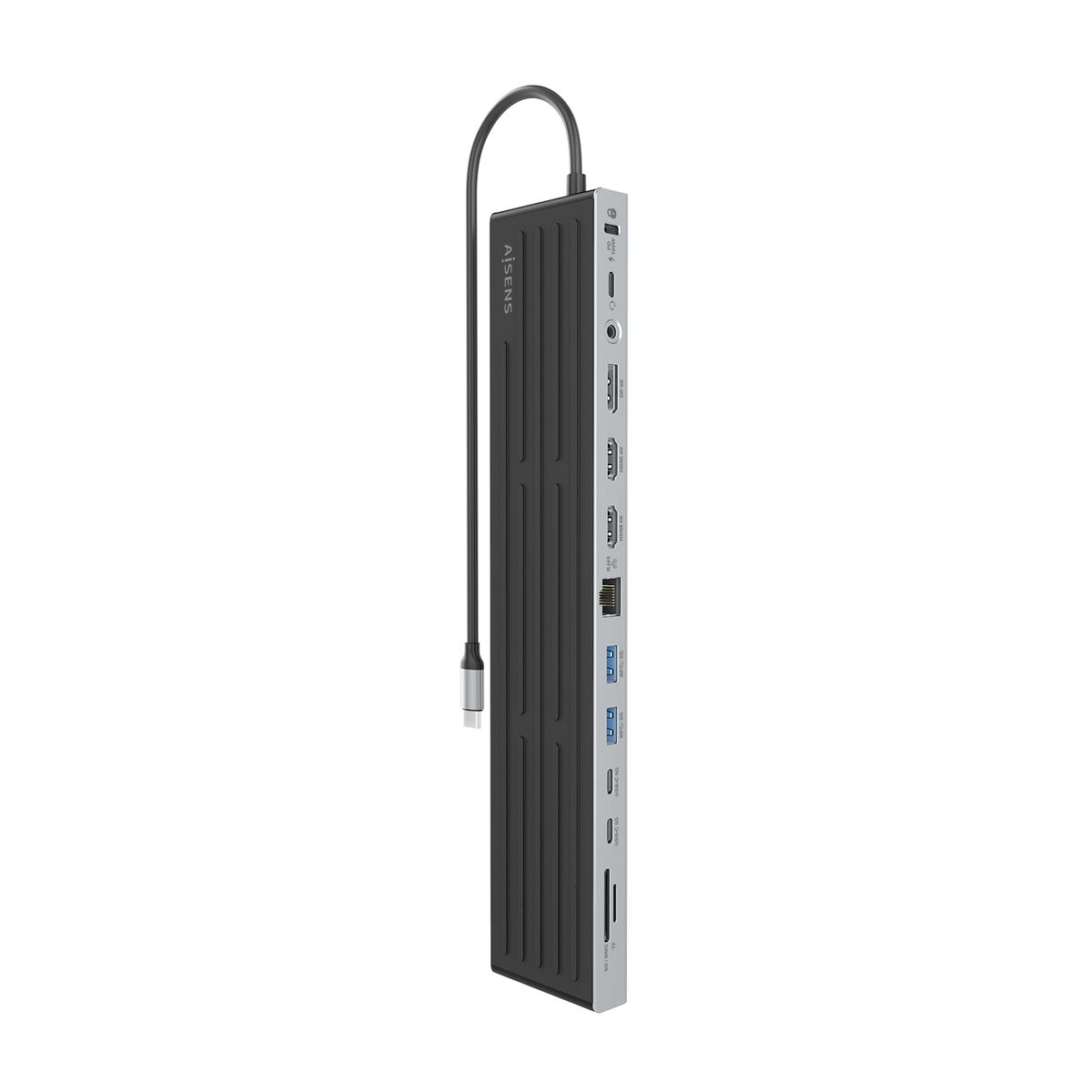 USB Hub Aisens ASUC-13P042-GR Grey