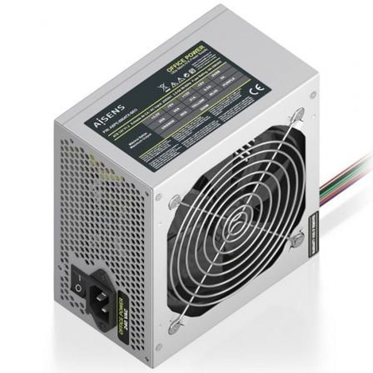 Power supply Aisens ASPC-500ATX-SEO ATX 500 W Power supply Aisens ASPC-500ATX-SEO ATX 500 W