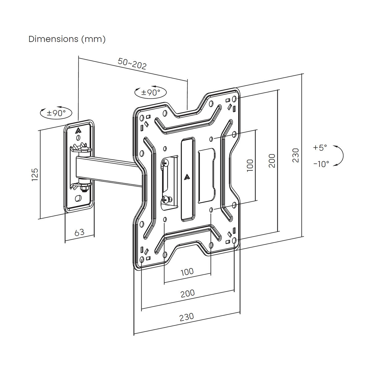TV Mount Aisens WT43TSE-411 43″