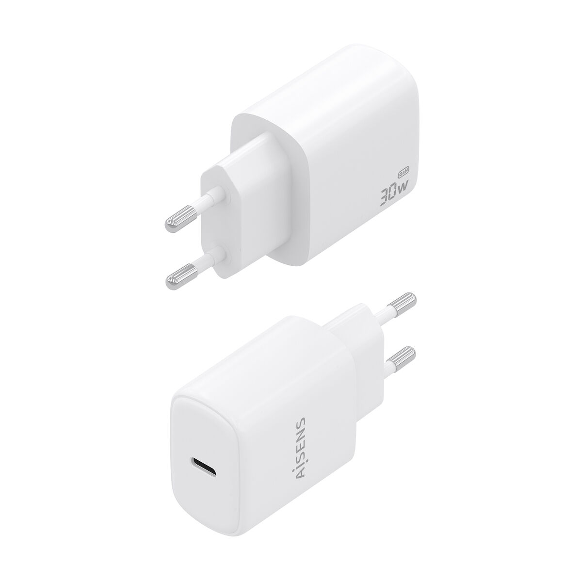 Wall Charger Aisens A110-0975 White 30 W Wall Charger Aisens A110-0975 White 30 W