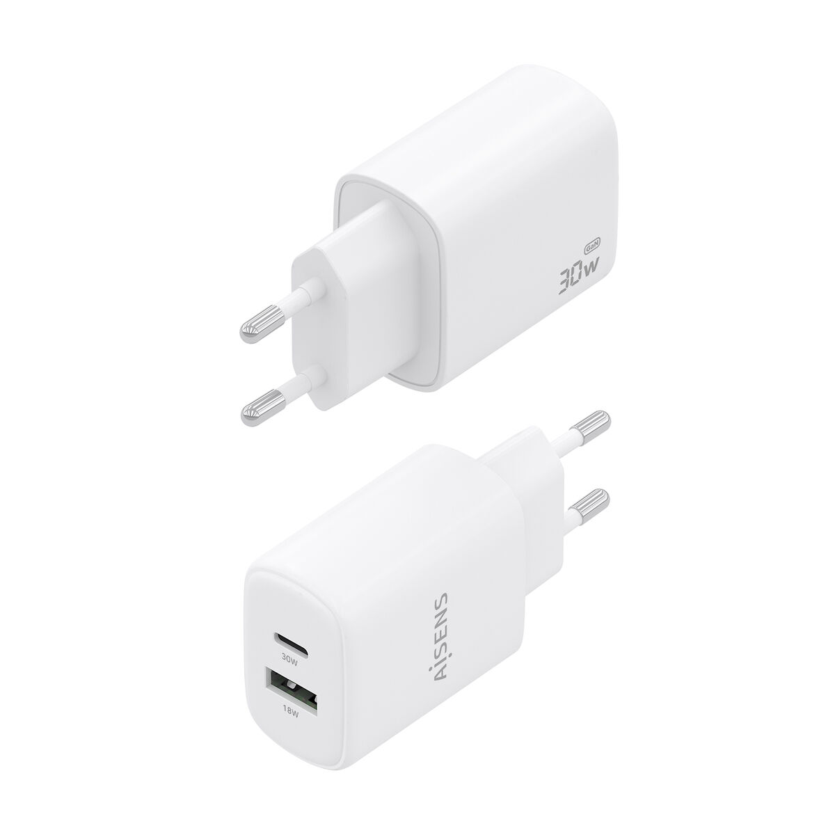Wall Charger Aisens A110-0977 White 30 W