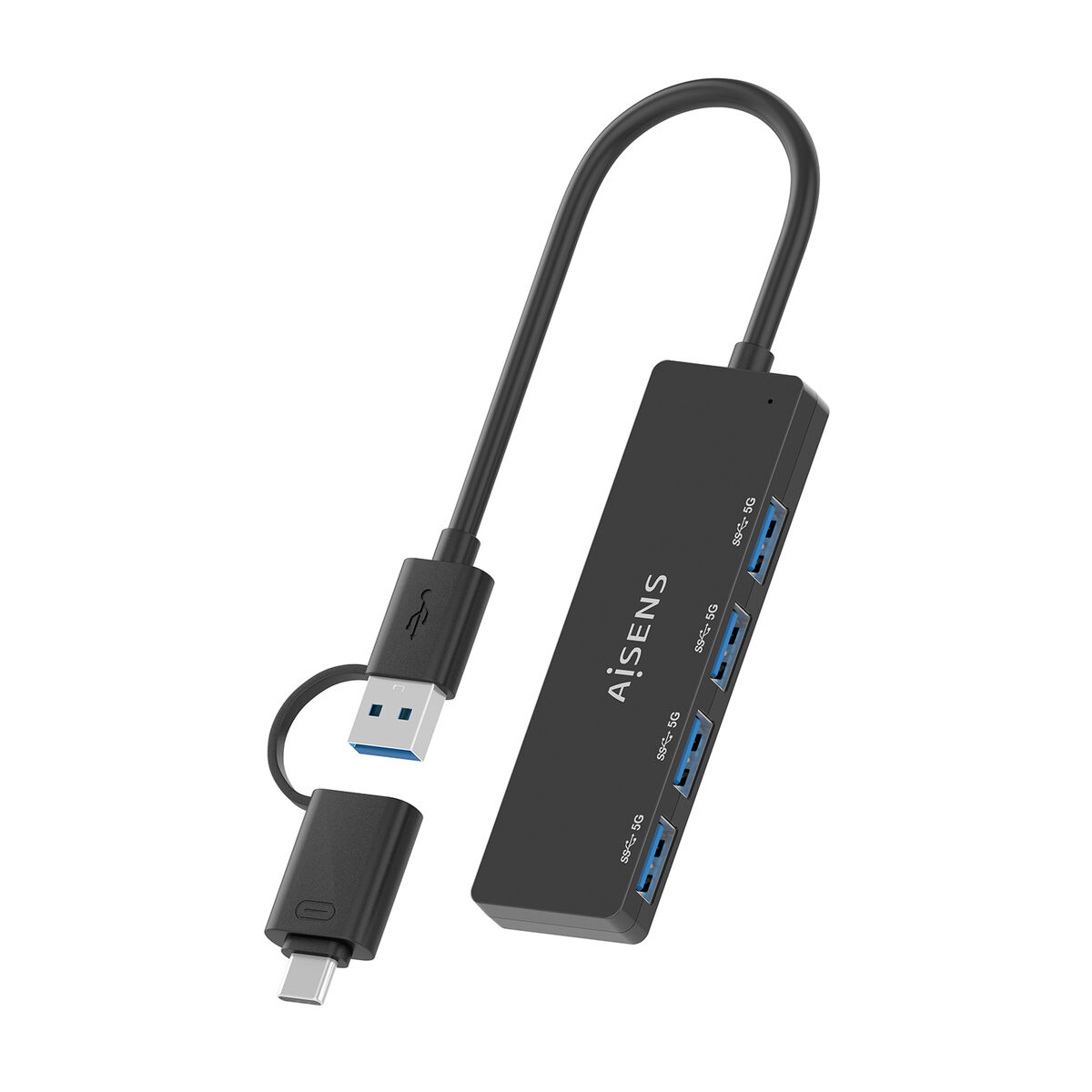 USB Cable Aisens A109-0987 Black