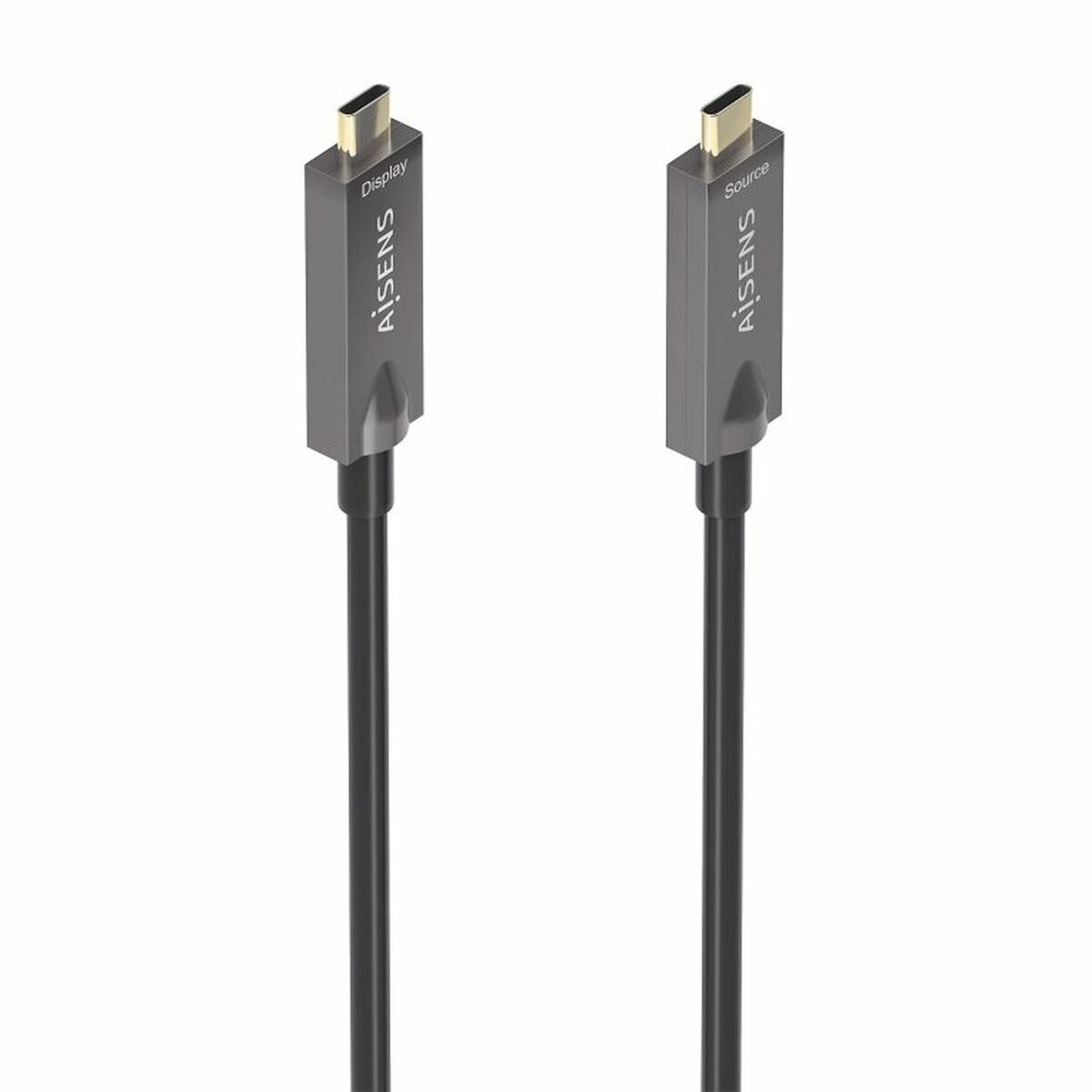 USB-C Cable Aisens A157-0883 Black 15 m
