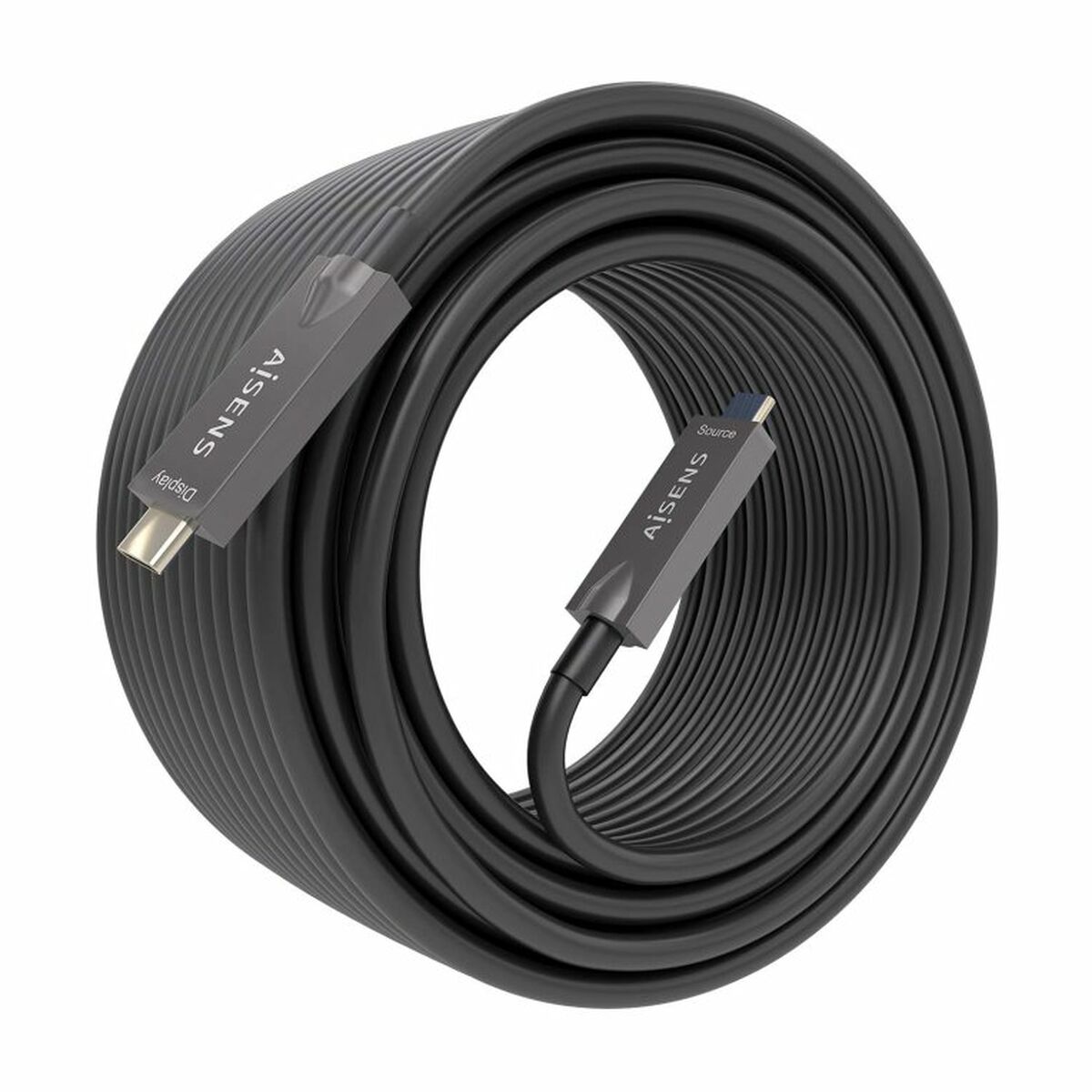 USB-C Cable Aisens A157-0883 Black 15 m