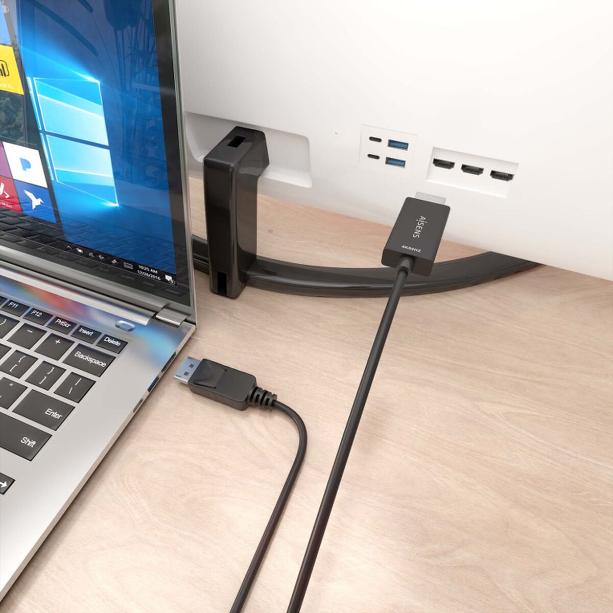 HDMI Cable Aisens A125-0894 Black 2 m