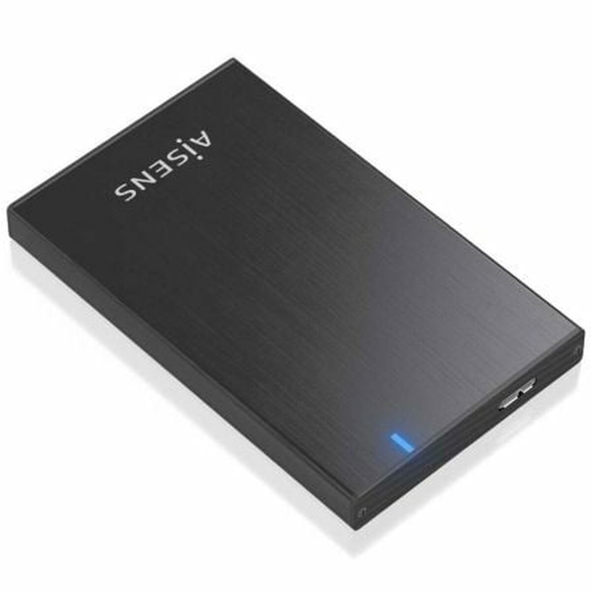 External Box Aisens ASE-2527B Black 2,5″