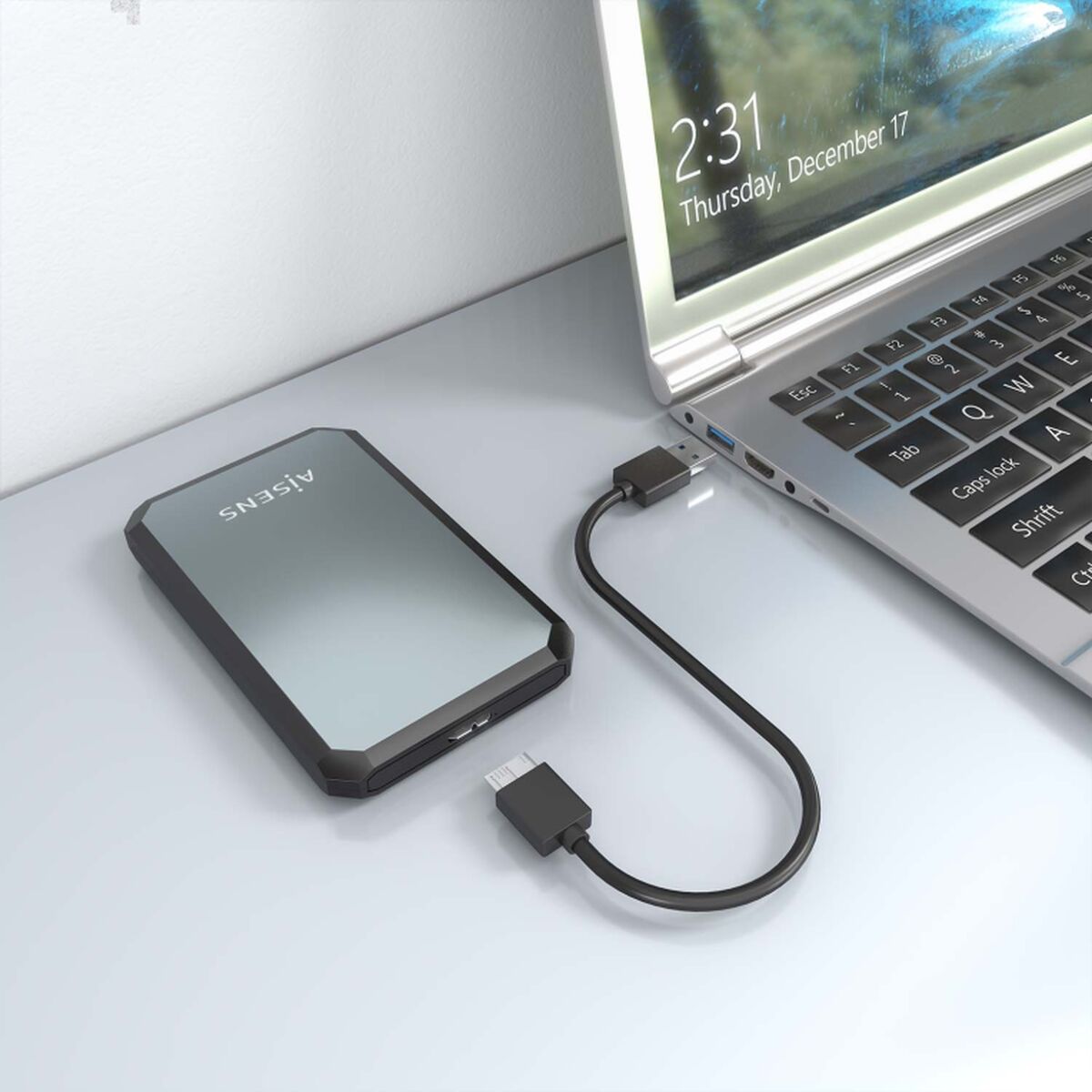 Housing for Hard Disk Aisens ASE-2529B 2,5″